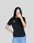 S'CLO ESSENTIAL BLACK T-SHIRT