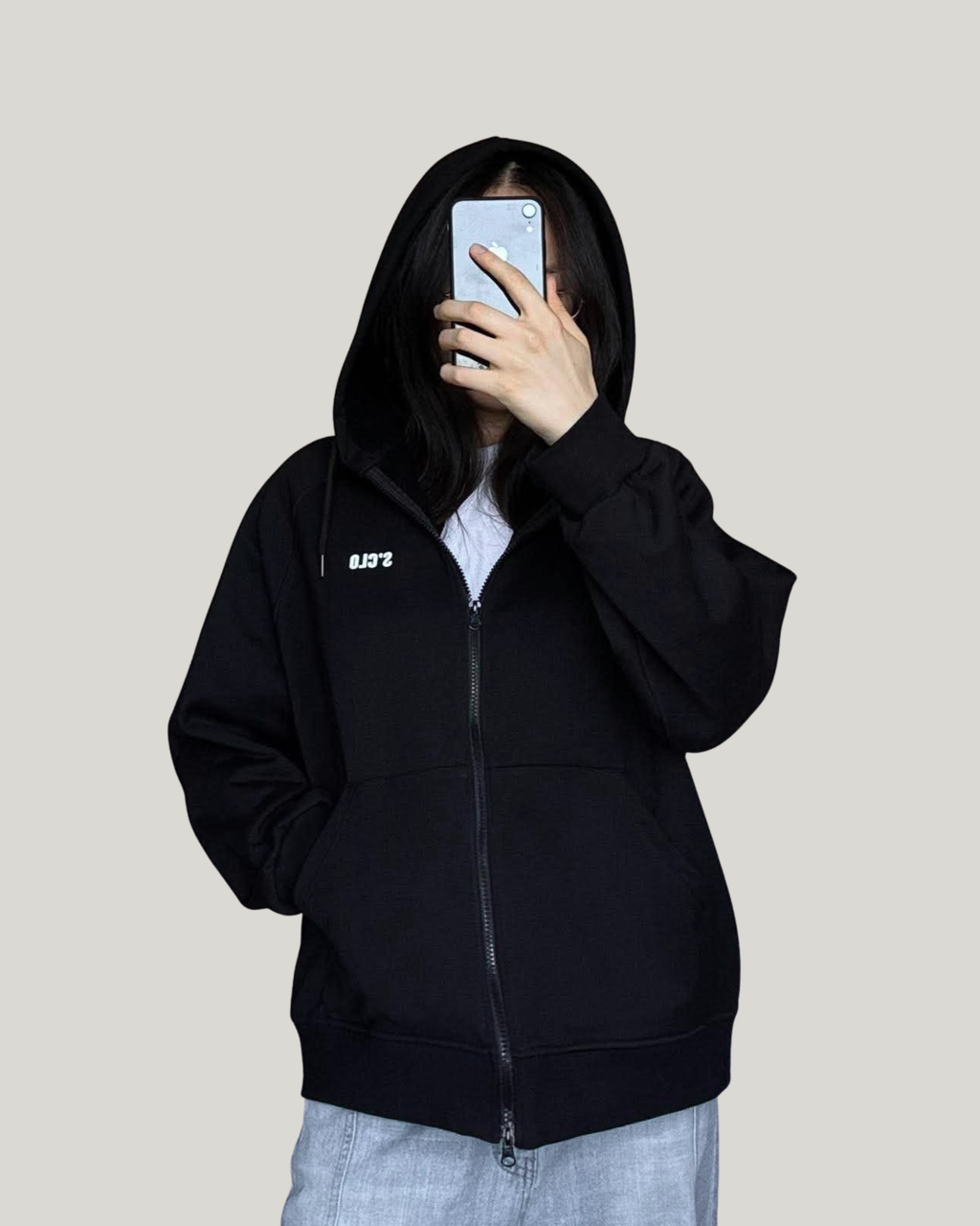 S'CLO RAGLAN ZIP HOODIE