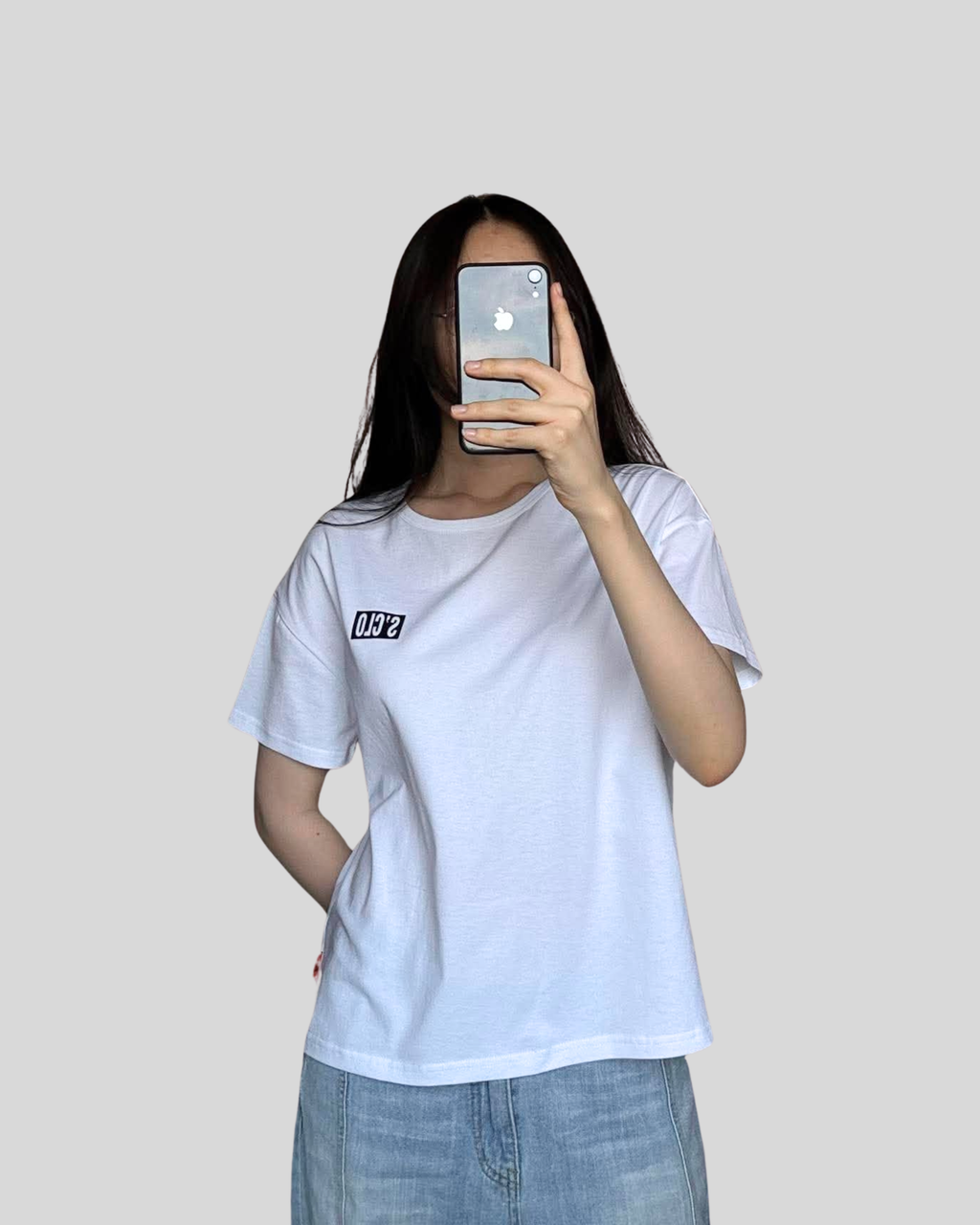 S'CLO ESSENTIAL WHITE T-SHIRT