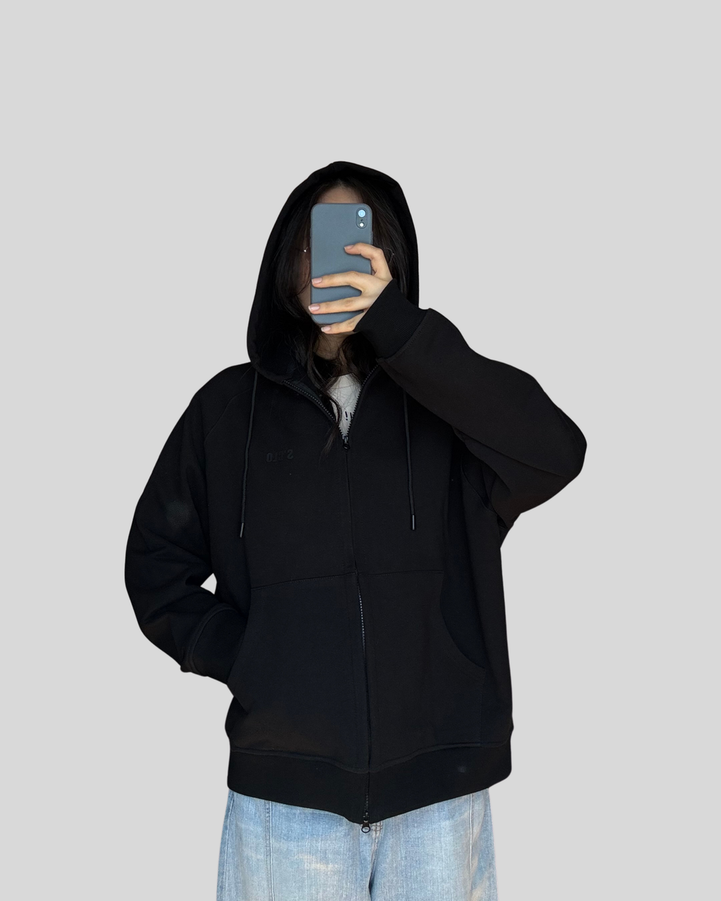S'CLO RAGLAN ZIP HOODIE