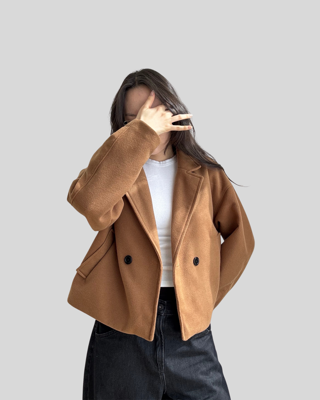 S'CLO CORE Short Coat – Camel (Women's)