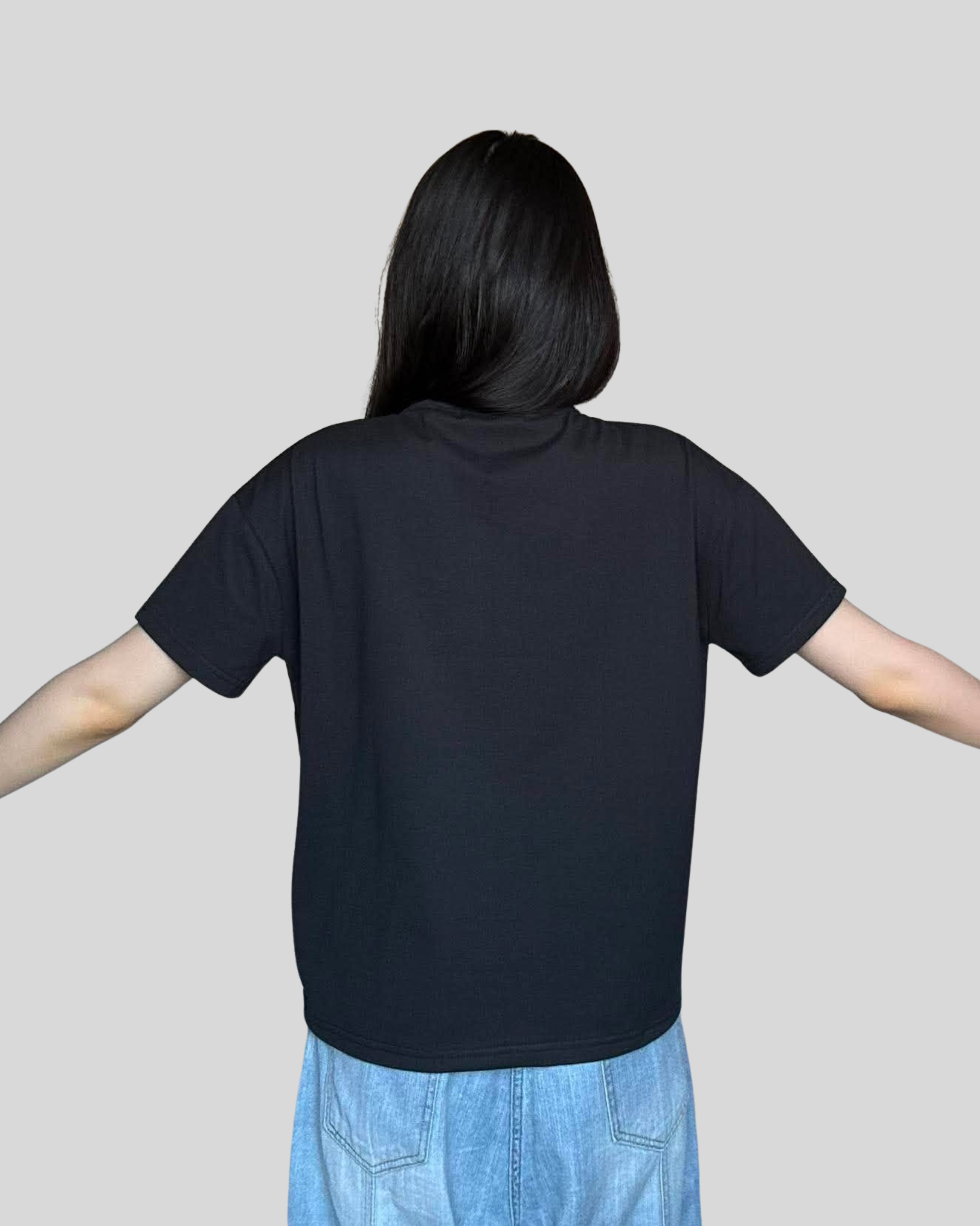 S'CLO ESSENTIAL BLACK T-SHIRT