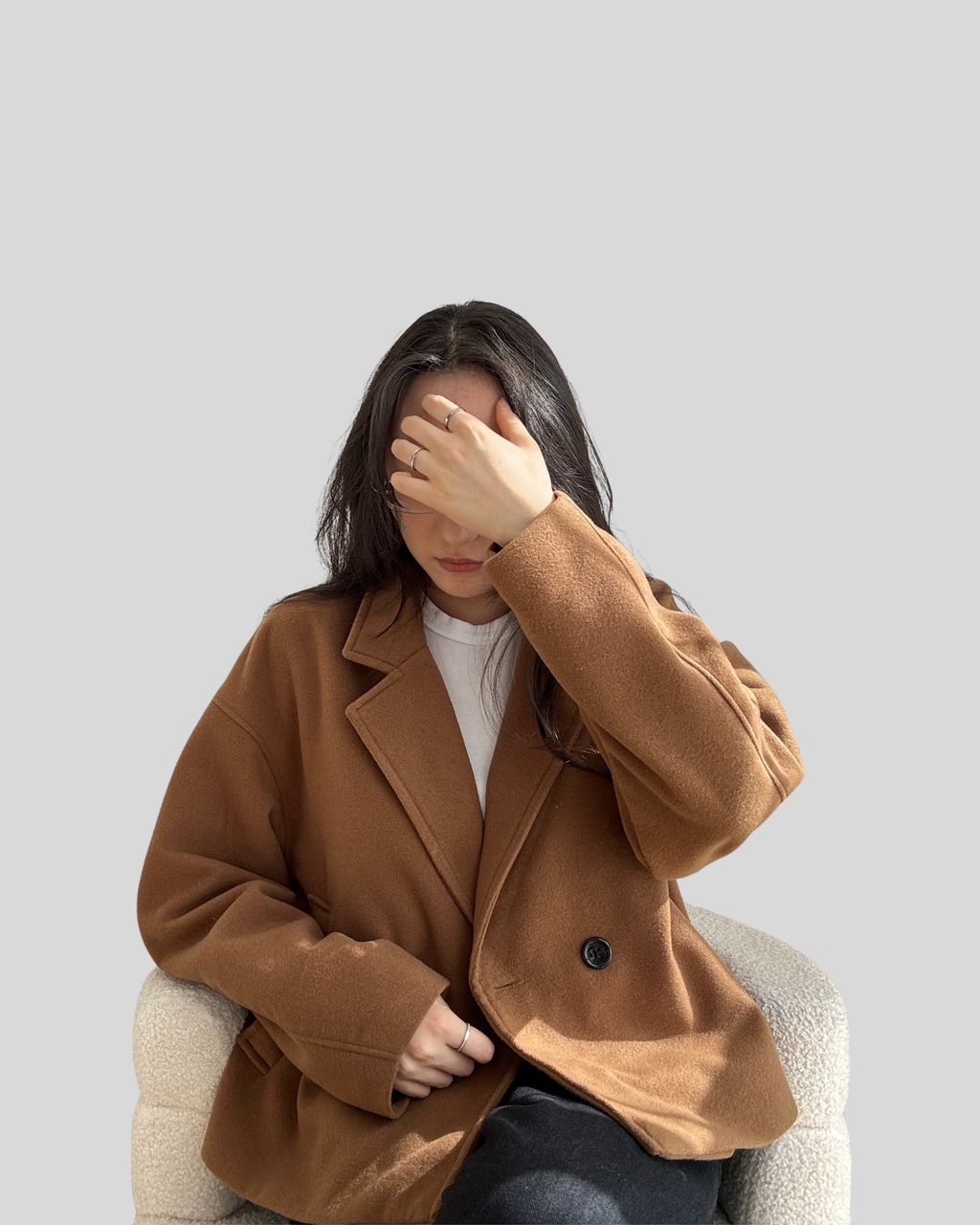 S'CLO CORE Short Coat – Camel (Women's)