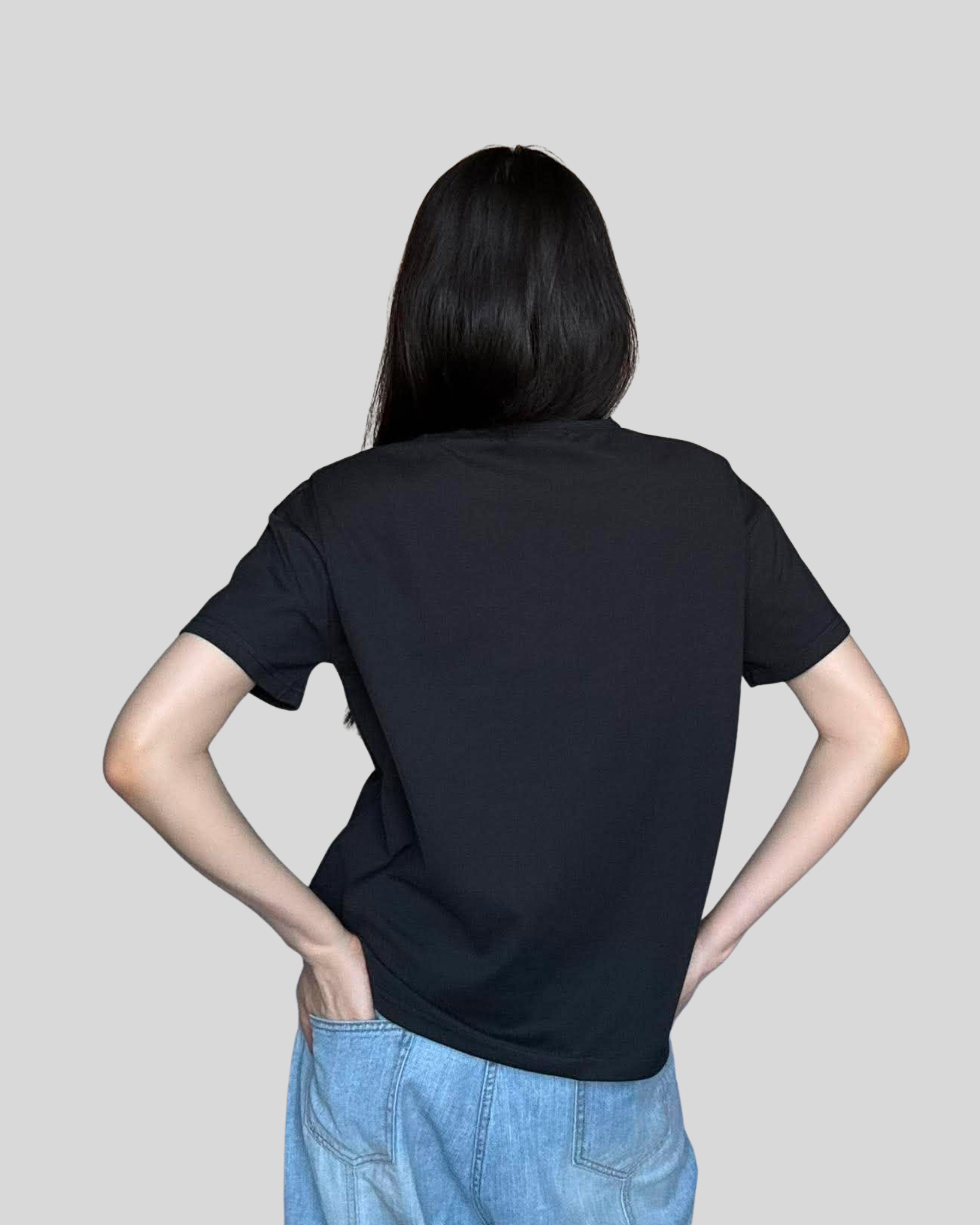 S'CLO ESSENTIAL BLACK T-SHIRT