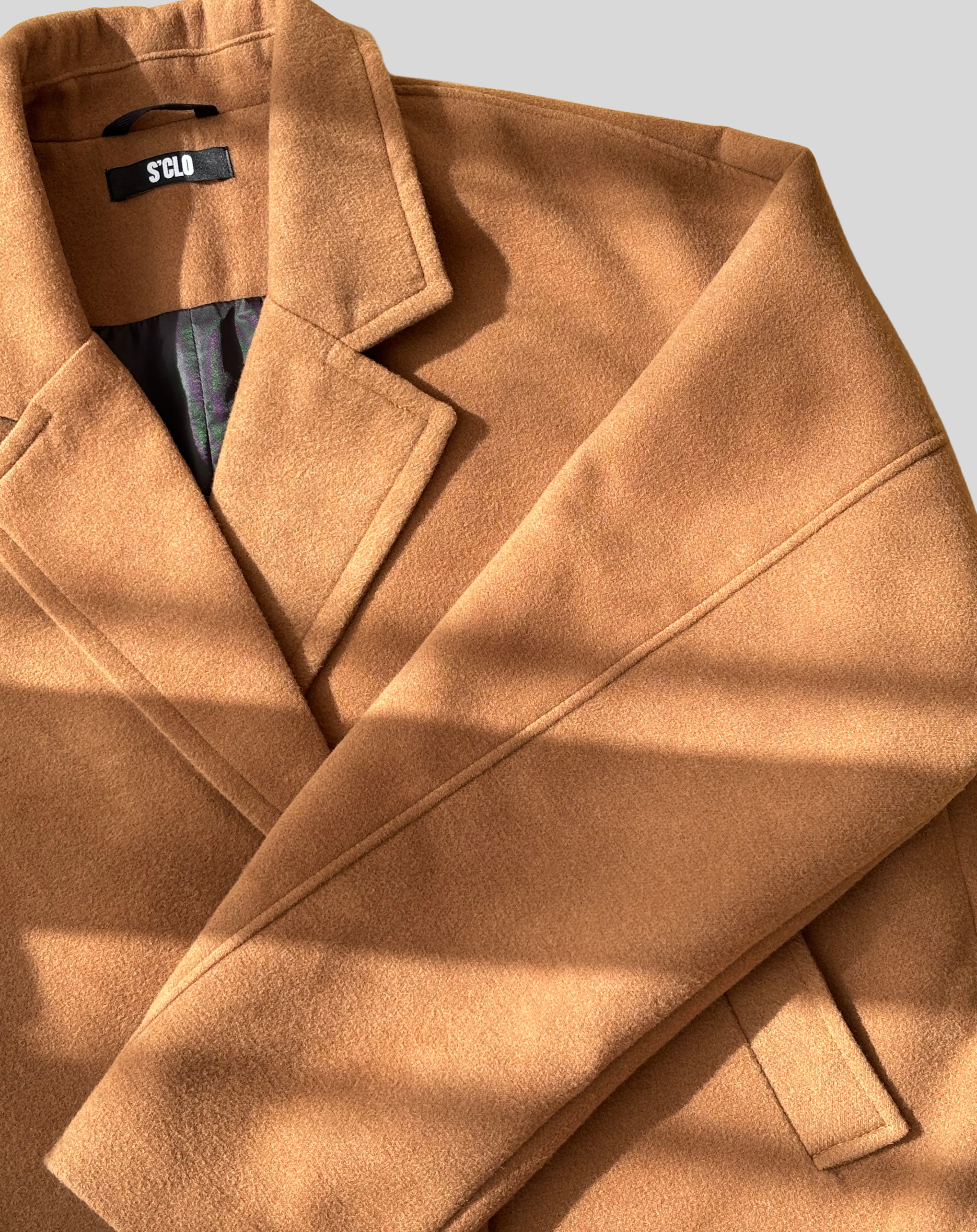 S'CLO CORE Short Coat – Camel (Women's)