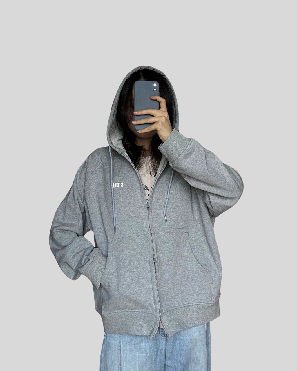 S'CLO RAGLAN ZIP HOODIE
