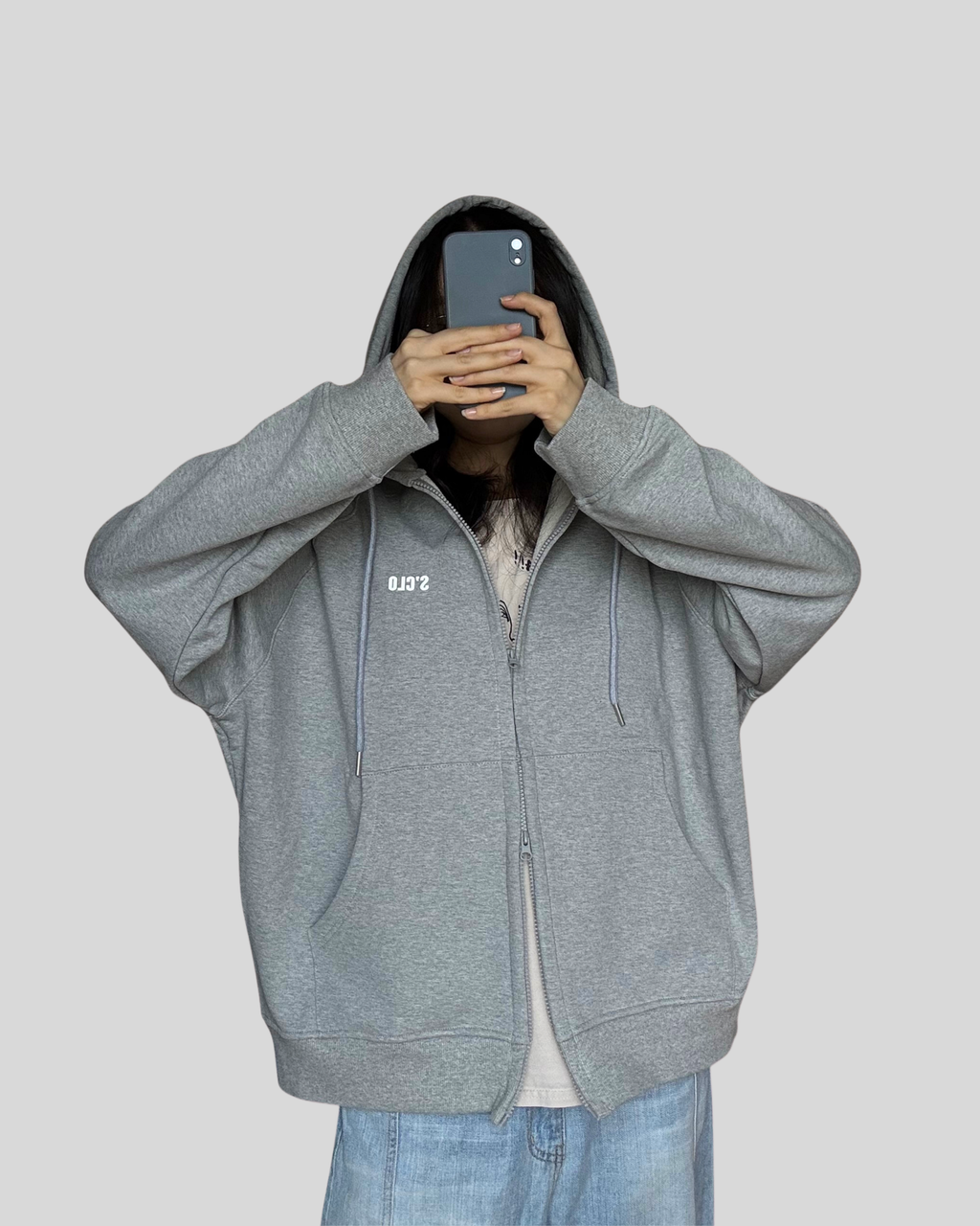 S'CLO RAGLAN ZIP HOODIE